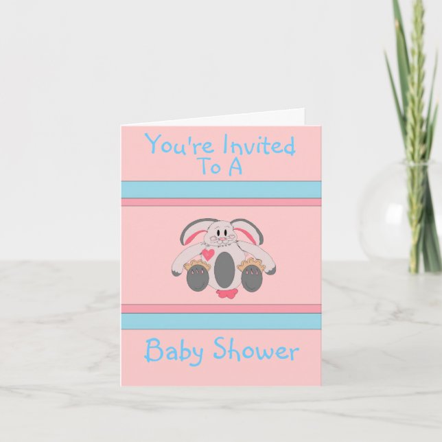 Invitación Ducha de Bebé (Anverso)