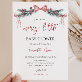 Invitación Ducha de Bebé Alegre