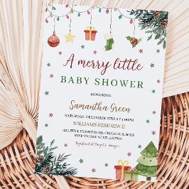 Invitación Ducha de Bebé Alegre