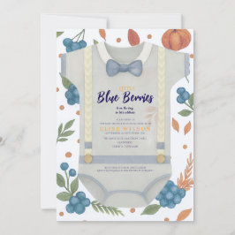 Invitación Ducha de bebé autum otoño burlap bodysuit
