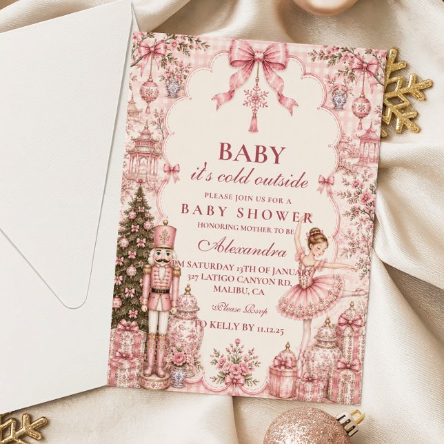 Invitación Ducha de Bebé Bailarina Encantada (Subido por el creador)