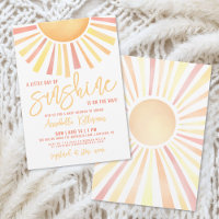 Ducha de Bebé Boho Sol Radiante