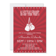 Ducha de Bebé de Boxeo