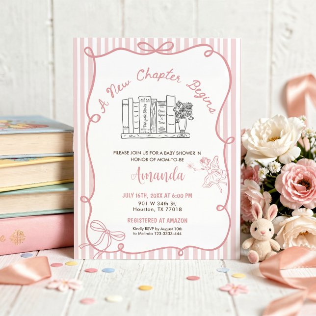 Invitación Ducha de Bebé de Cuento de Hadas (Subido por el creador)