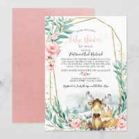 Ducha de Bebé de Floristería de Bosque por Correo