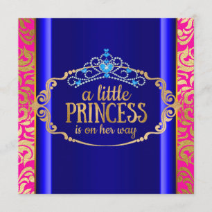 Invitación Ducha de Bebé de la Princesa Bollywood India