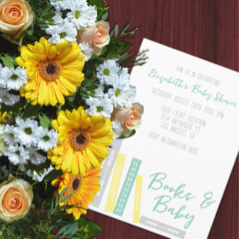 Invitación Ducha de Bebé de Libros