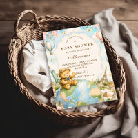 Ducha de Bebé de Oso de Peluche Viajero Caprichoso