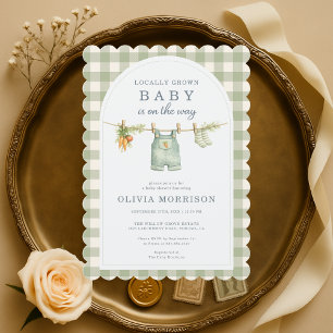 Invitación Ducha de Bebé de Producción Local