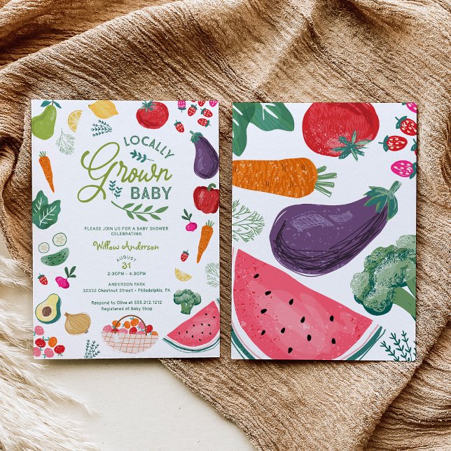 Invitación Ducha de Bebé de Producción Local (Subido por el creador)
