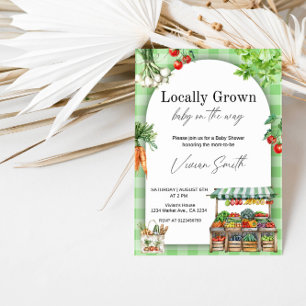 Invitación Ducha de Bebé de Producción Local – Lindo de la Gr