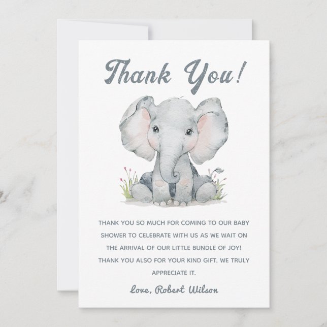 Invitación Ducha de bebé de Safari Jungla para niño (Anverso)