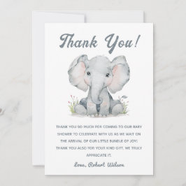 Invitación Ducha de bebé de Safari Jungla para niño