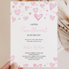 Invitación Ducha de Bebé de San Valentín