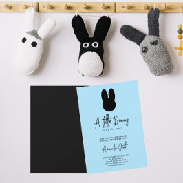 Invitación Ducha de bebé de Water Rabbit