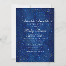 Ducha de Bebé Galaxia Acuarela Twinkle Twinkle Sta