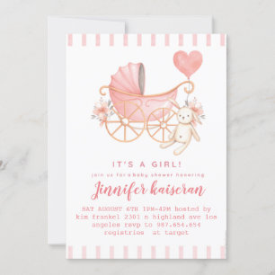 Invitación Ducha de bebé invitante