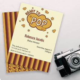 Invitación Ducha de bebé "lista para salir"