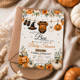 Invitación Ducha de bebé Little Boo