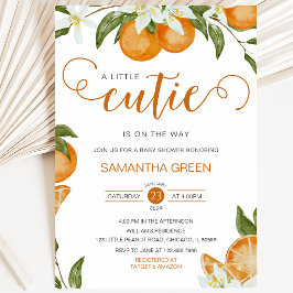 Invitación Ducha de Bebé Little Cutie
