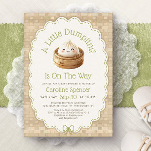 Invitación Ducha de Bebé Little Dumpling