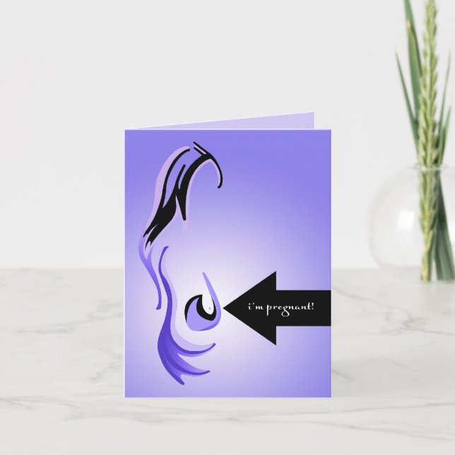 Invitación ducha de bebé (mamá marca) (Anverso)