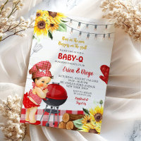 Ducha de bebé mexicana al aire libre en rojo rústi