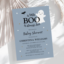 Ducha de bebé Niño Fantasma de Halloween Little Bo