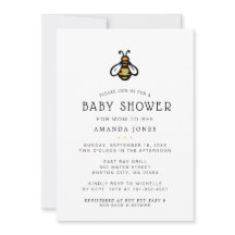 Ducha de bebé para futura mamá moderna