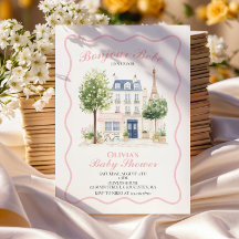 Ducha de Bebe Paris Café Parisino Fiesta del Té