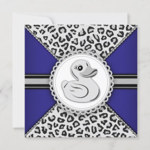 Invitación Ducha de bebé Pato de goma para niños