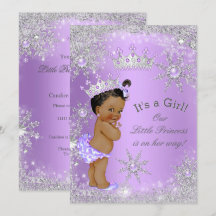 Ducha de bebé princesa étnica Lavanda País de las 