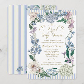 Invitación Ducha de Bebé Real