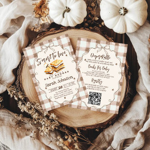 Invitación Ducha de bebé Todo en Uno Agregando Un S'more De A