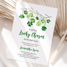 Invitación Ducha de Bebé Un Pequeño Amuleto de la Suerte