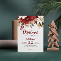 Ducha de bebé unisex de bayas de piña de Navidad