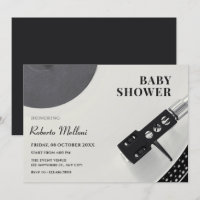 Ducha de bebé vinícola de música