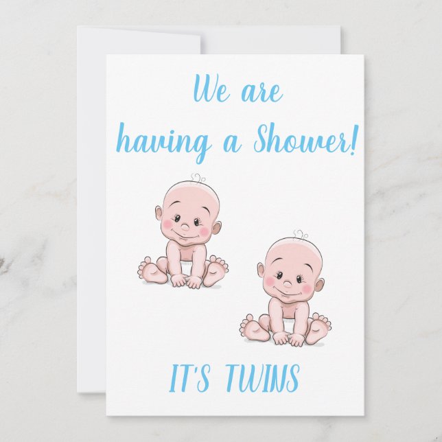 INVITACIÓN ****DUCHA DE BEBÉS PARA QUE LA MADRE SEA (Anverso)