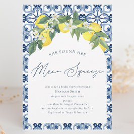 Invitación Ducha de Brigada de Suelo Principal de Limón Medit