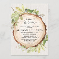 Ducha de brunch rústica y neutra de género