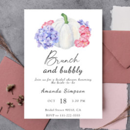 Invitación Ducha de brunch y burbuja de novia