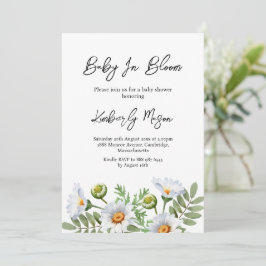 Invitación Ducha de Daisy para bebé