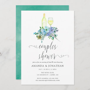Invitación Ducha de duchas de duchas para las parejas de degu