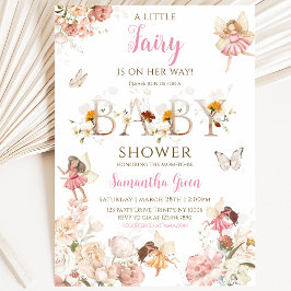 Invitación Ducha de Hada Pequeña