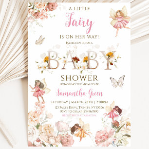 Invitación Ducha de Hada Pequeña