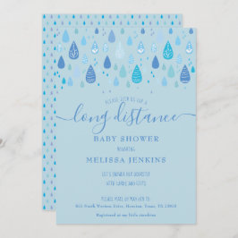 Invitación Ducha de larga distancia/Espoleta por correo