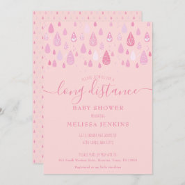 Invitación Ducha de larga distancia/Espoleta por correo