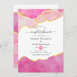 Invitación Ducha de las parejas de las parejas de las parejas