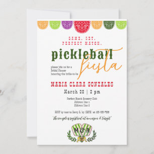 Invitación Ducha de las parejas de novias mexicanas de Fiesta