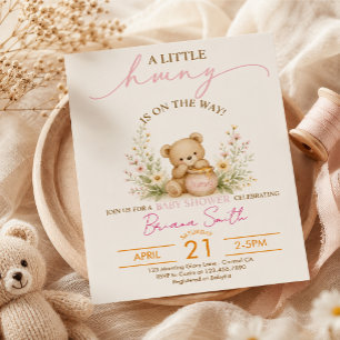 Invitación Ducha de Little Hunny Baby